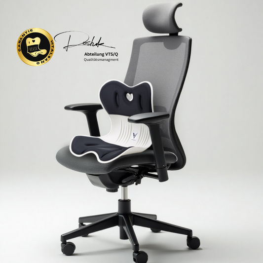 Bessere Haltung, sofort spürbar | Perfekt für alle, die täglich stundenlang sitzen und Rückenproblemen vorbeugen wollen